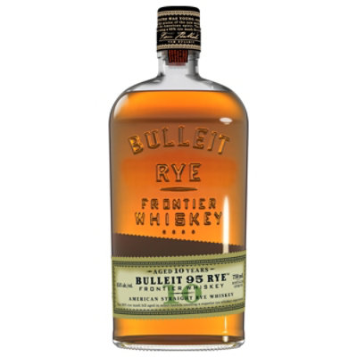 Bulleit 10 Yr Rye Whiskey 750 Ml - 750 ML - Image 1