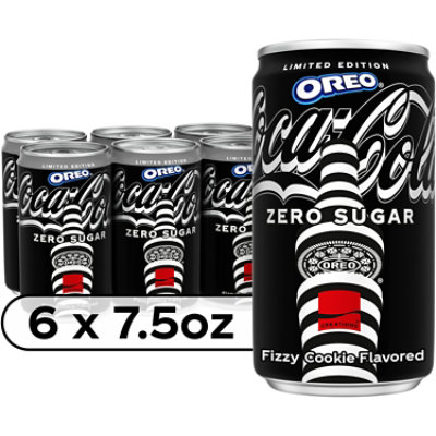 Coca Cola Oreo Zero Sugar - 6-7.5 Oz - safeway