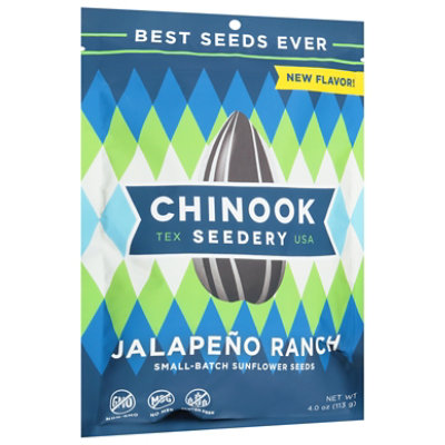 Chinook Jalapeno Ranch Sunflower Seeds - 4 OZ - safeway