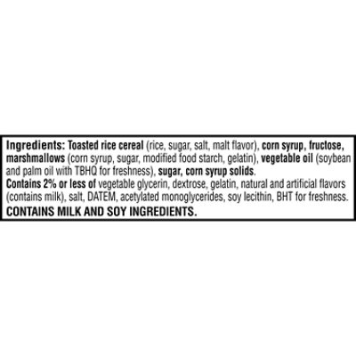 Kelloggs Rice Krispies Treats Squares Homestyle Bar 1.6 Oz - 1.6 OZ - Image 6