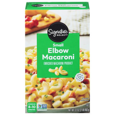 Signature Select Pasta Elbow Macaroni Small 32 Ounce - 32 OZ