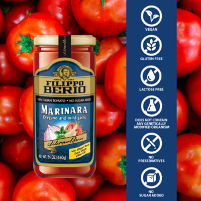 Filippo Berio Marinara Pasta Sauce 24oz - 24 OZ - Image 7