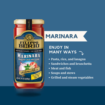 Filippo Berio Marinara Pasta Sauce 24oz - 24 OZ - Image 3