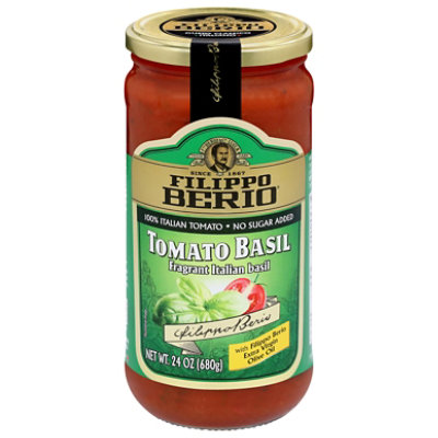 Filippo Berio Basil Pasta Sauce - 24 OZ - Image 3