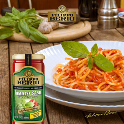 Filippo Berio Basil Pasta Sauce - 24 OZ - Image 2