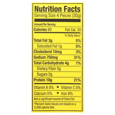 Old Trapper Teriyaki Double Eagle Beef Jerky Chopped And Formed 80 Ct - 80 CT - Image 3