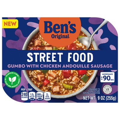 Ben's Original Street Food Gumbo with Chicken Andouille Sausage Prepared Entree - 9 OZ - Image 3