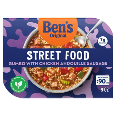 Ben's Original Street Food Gumbo with Chicken Andouille Sausage Prepared Entree - 9 OZ - Image 2