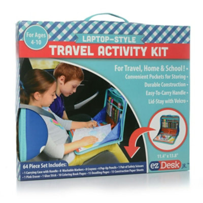 Ez Desk 11.18 x 13.39 in. Travel Activity Kit - Image 1
