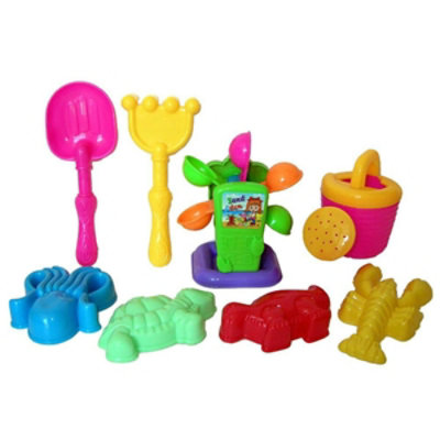 Sunshine Trading Sand Wheel Toy - 8 Piece Set - Image 1