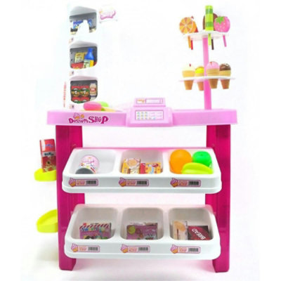 AZ Import Dessert Shop, Luxury Supermarket & Grocery Playset - 40 Piece - Image 1