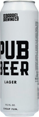 10 Barrel Pub Beer 19.2 In Cans - 19.2 FZ - Image 3