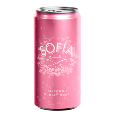 Sofia Mini Brut Rose Wine California - 4 - 187 ML - Image 2