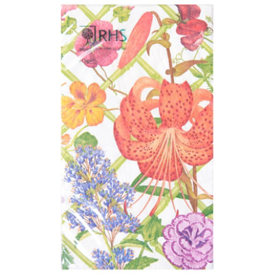 Floral Trellis Guest Towel - EA - Image 3