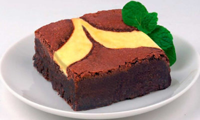 Davids Cookies Uniced Cheese Cake Brownie - 4 Ounce (Pack of 48) - Image 1