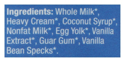 Cosmic Bliss Organic Vanilla Bean Nirvana Grass Fed Dairy ice Cream - 14 Fluid Ounce (Pack of 8) - Image 2
