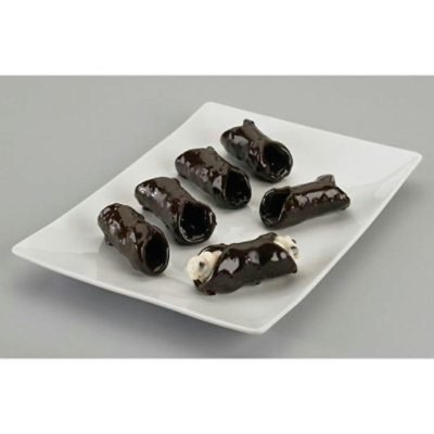 Love and Quiches Small Chocolate Cannoli Shells - 120 count - Image 1