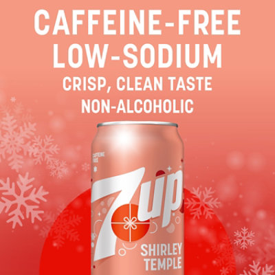 7UP Shirley Temple Soda Cans - 12-12 Oz - Image 2
