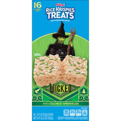 Rice Krispies Treats Original with Colored Sprinkles Kids Snacks 16 Count - 11.2 Oz - Image 8