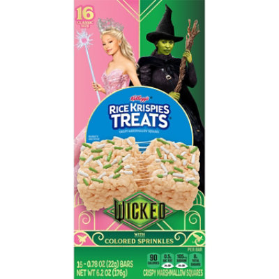 Rice Krispies Treats Original with Colored Sprinkles Kids Snacks 16 Count - 11.2 Oz - Image 7