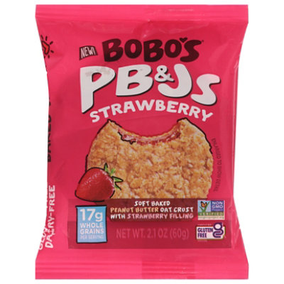 Bobos Oat Bars Bars Breakfast Strawbrry - 2.1 OZ - Image 1