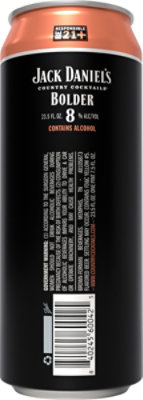 Jack Daniels Cc Bolder Southern Peach Can 23.5fz - 23.5 FZ - Image 3