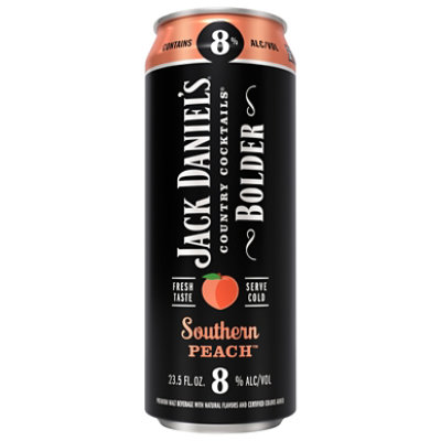 Jack Daniels Cc Bolder Southern Peach Can 23.5fz - 23.5 FZ - Image 1
