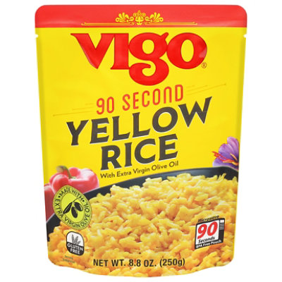 Vigo Rice Yellow 90 Secnd Rte - 8.8 OZ - Image 1