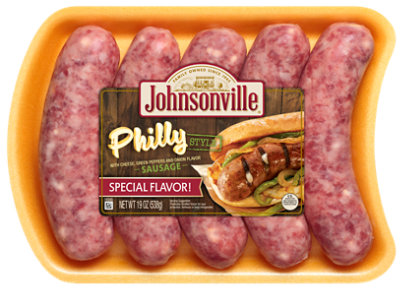 Johnsonville Uncooked Philly Style Pork Sausage Links 19 Oz - 19 OZ - Image 1