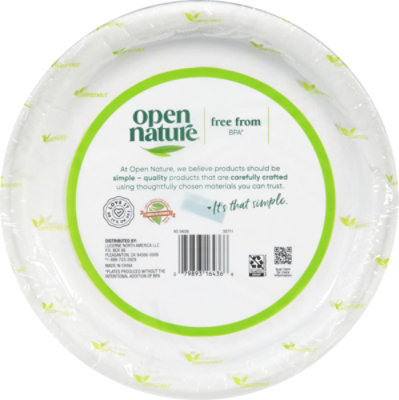 Open Nature Compostable 9 Inch Plates 20 Count - 20 CT - Image 4