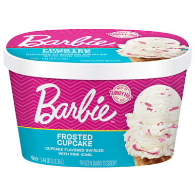 Turkey Hill Barbie Fdd Frosted Cupcake Ice Cream 46 Oz - 46 FZ - Image 3