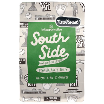 Bridgeport Coffee Southside Blend, Whole Bean - 12 OZ - Image 2