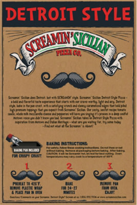 Screamin Sicilian Detroit Style Pepperoni 26.45oz - 27.4 OZ - Image 5