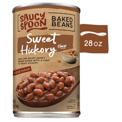 Saucy Spoon Crafted with Sweet Hickory Flavor Baked Beans - 28 Oz - Image 2