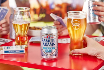 Samuel Adams American Light 6pk Each In Cans - 12-12FZ - Image 5