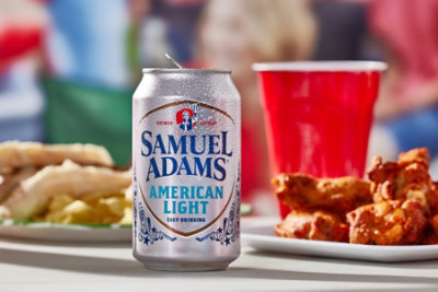 Samuel Adams American Light 6pk Each In Cans - 12-12FZ - Image 3