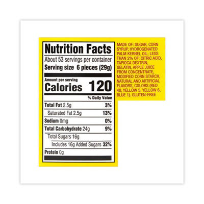 Starburst Original Fruit Chews, Assorted, 54 oz Tub - Image 3