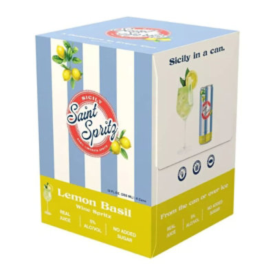 Saint Spritz Sicily 4pk Wine - 4-12 FZ - Image 1
