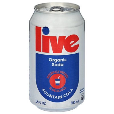 Live Soda Kombucha Culture Fountain Cola - 12 FZ - Image 1