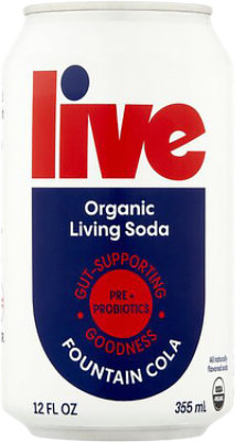 Live Soda Kombucha Culture Fountain Cola - 12 FZ - Image 1