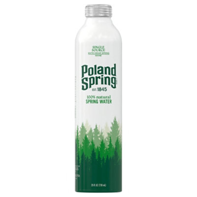 Poland Spring Water Aluminum Bottle 25fz - 25 FZ - Image 2