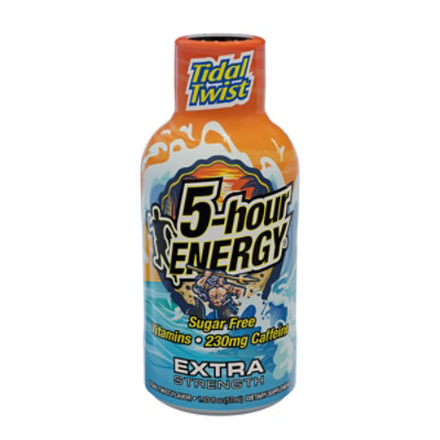 5-hour Energy Shot, Extra Strength, Tidal Twist, 1.93 Oz. - 1.93 FZ