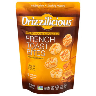 Drizzilicious French Toast Mini Rice Cake 4oz - 4 OZ - Image 1