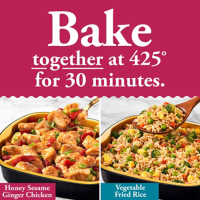 HomeBake 425°/:30 Honey Sesame Ginger Chicken Frozen Main - 19.8 Oz - Image 3