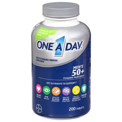 One A Day Mens 50 Advantage - 200 Count - Image 1