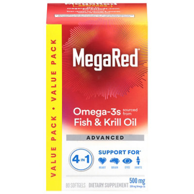 Megared Adv 4in1 2x Con Omega - 80 CT - Image 2