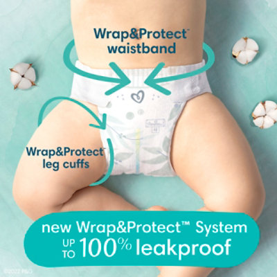 Pampers Pure Protection Diapers Base Version 14x 4/maxi - 108 CT - Image 2