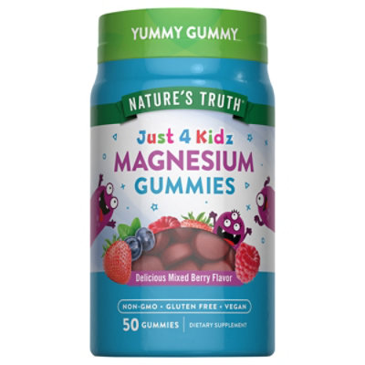 Nature's Truth Just 4 Kidz Magnesium Gummies - 50 CT - Image 1