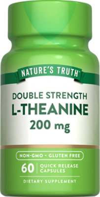Nature's Truth L-theanine 200mg - 60 CT - Image 1
