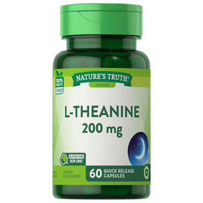 Nt L-theanine 200 Mg 60 Caps - 60 CT - Image 1